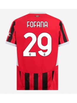 AC Milan Youssouf Fofana #29 Replika Hemmakläder 2024-25 Kortärmad